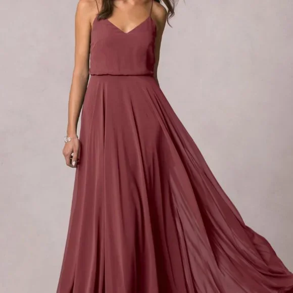 Jenny Yoo | Dresses | Jenny Yoo Inesse Cinnamon Rose Size 6 | Poshmark